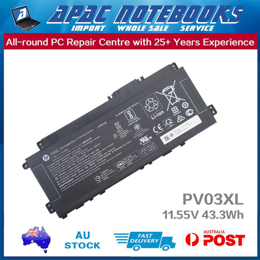 Genuine PV03XL Battery HP L83388-421 -AC1 L83393-005 M01118-241 -421 M01144-005