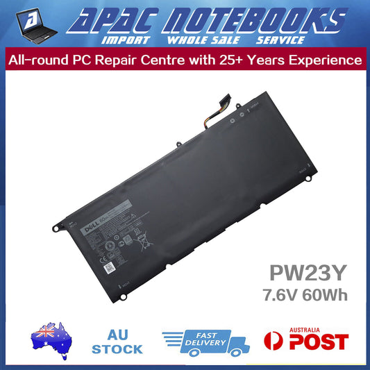 Genuine PW23Y Battery for XPS 13 9360 P54G (not for 9343 9350) RNP72 TP1GT 60Wh