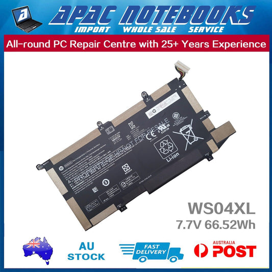 Genuine WS04XL Battery HP HSTNN-DB9Z L97357-005 L97352-2C1 -2C2 -2D1 -2D2 66.5Wh