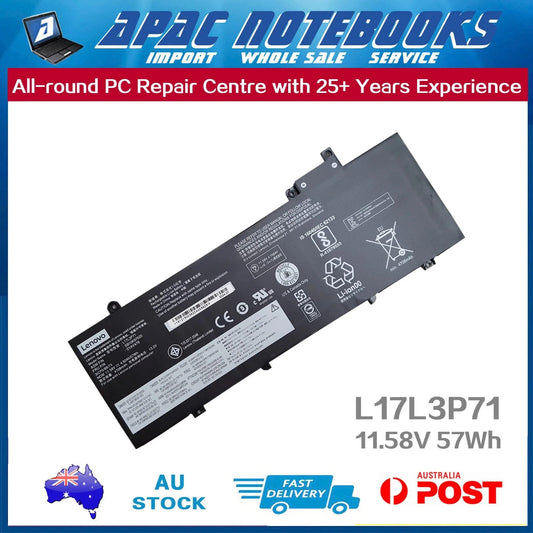 Genuine Battery for L17L3P71 L17M3P71 L17M3P72 01AV478 01AV479 01AV480 57Wh