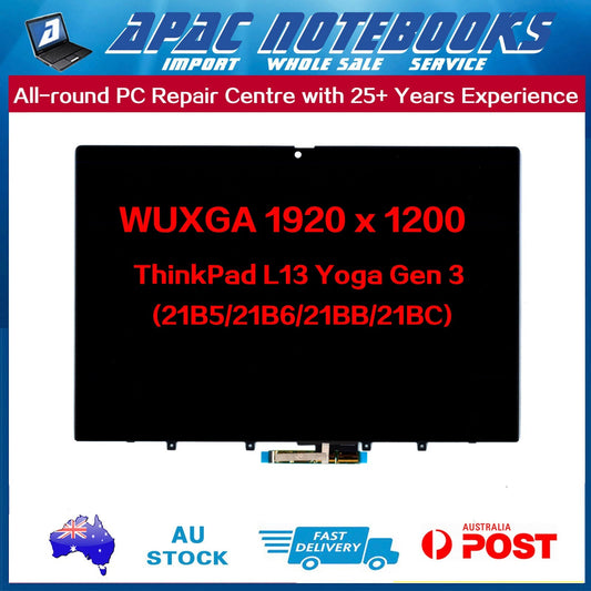 13.3 LCD Touch Screen Assembly Lenovo ThinkPad L13 Yoga Gen 3 5M11F25317