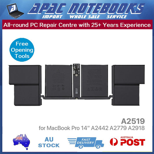 Genuine A2519 Battery for MacBook Pro 14" A2779 M2 2023 Mac14,5 Mac14,9 69.9Wh