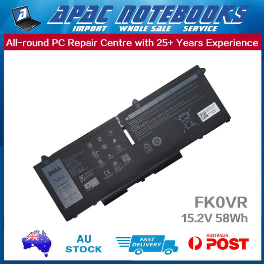 Genuine FK0VR Battery for Latitude 5330 7330 7430 2in1 P139G002 P134G/P136G002