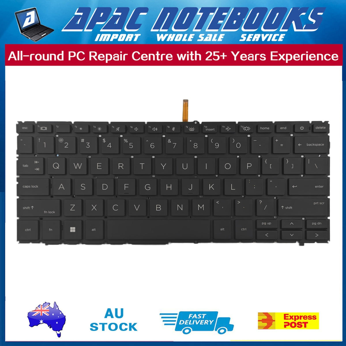Backlit Keyboard for HP EliteBook 1040 x360 G9 G10 ZBook 14 Firefly G9 G10
