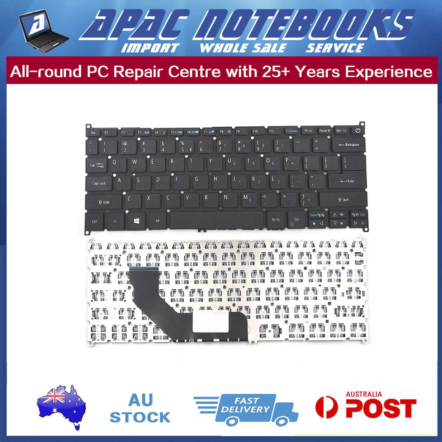 Keyboard without Backlit for Acer Aspire S13 S5-371 S5-371T Swift SF113-31