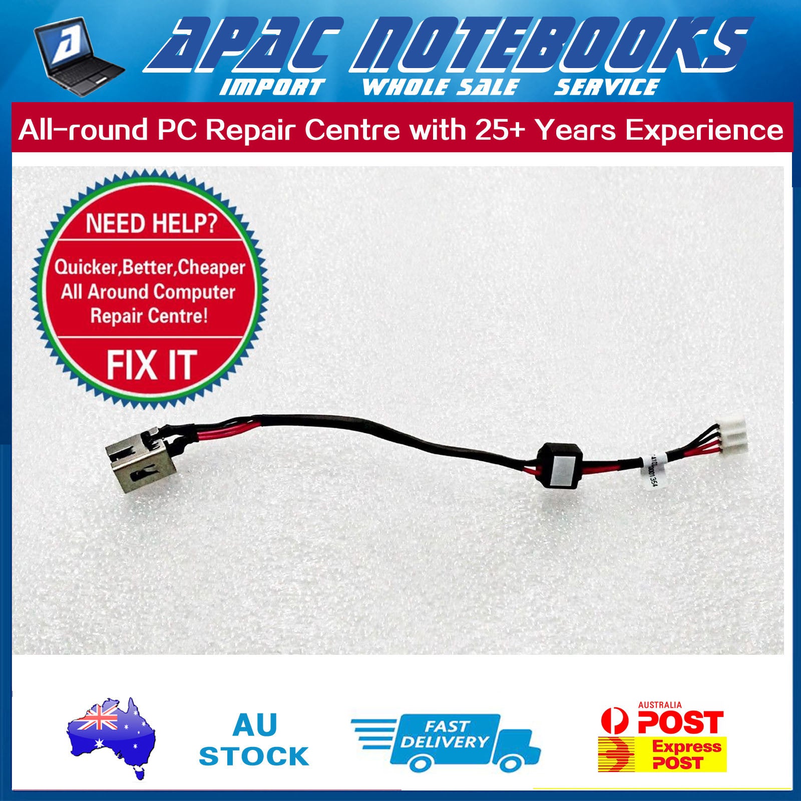 DC Jack Power Socket for ASUS A53 A53U A53E A53Z K43