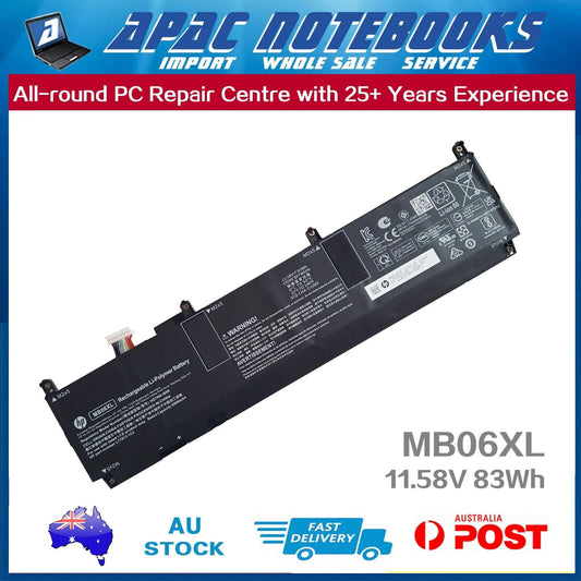 Genuine MB06XL Battery L77973-1C1 -1C2 HSTNN-IB9E L78553-005 MB06083XL 83Wh