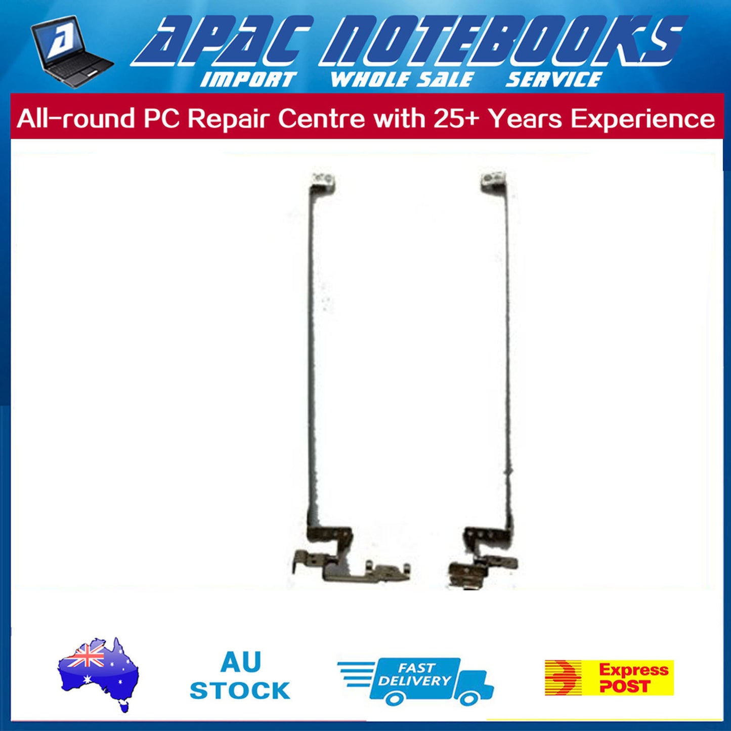 NEW 15.6" LENOVO Ideapad G570 G570A G575 Series Laptop Screen Hinge Pair #13