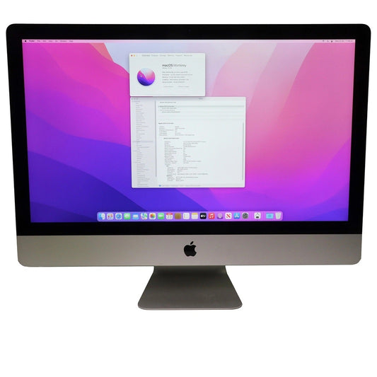 Apple A1419 iMac 27in 2013 i5-4570 8GB RAM 480G SSD