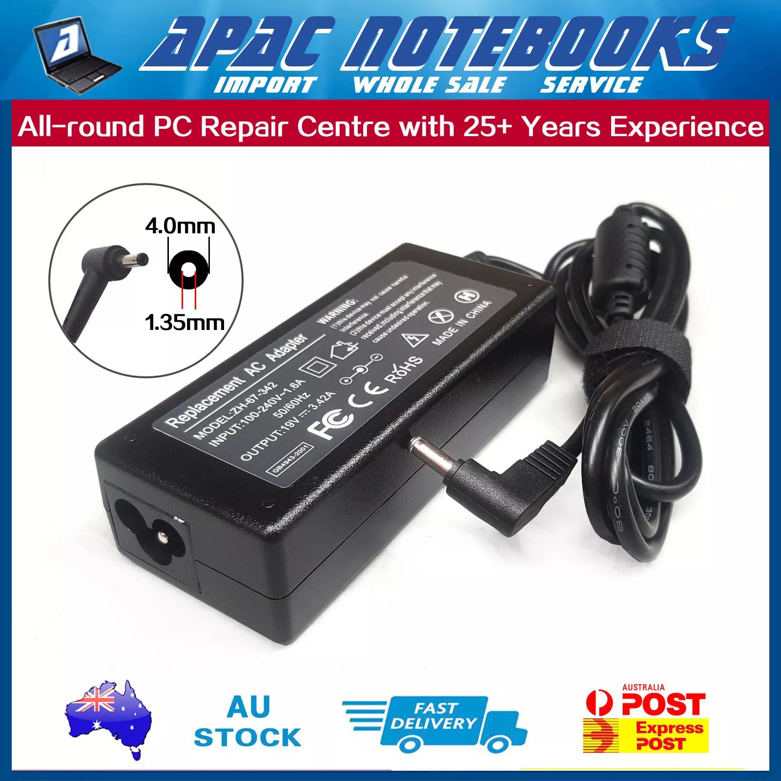 45W AC Adapter Charger for ASUS Taichi 21 Taichi 31 Series